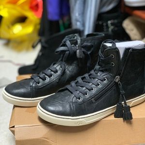 Brand new Ugg high top sneakers with box